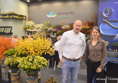 Wouter den Hollander and Brenda Sleeuwenhoek with Kolster